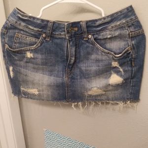 Denim short